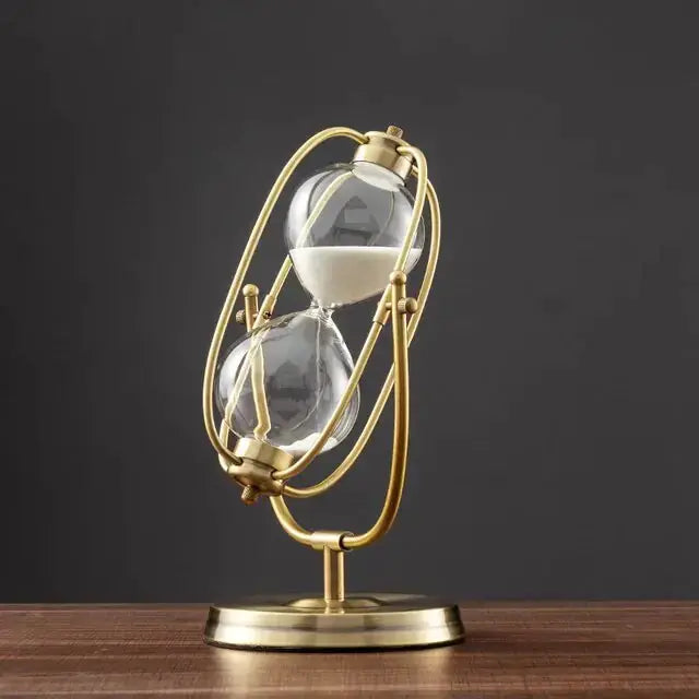 360° Rotating Metal Sand Hourglass by Oz-Direct.com