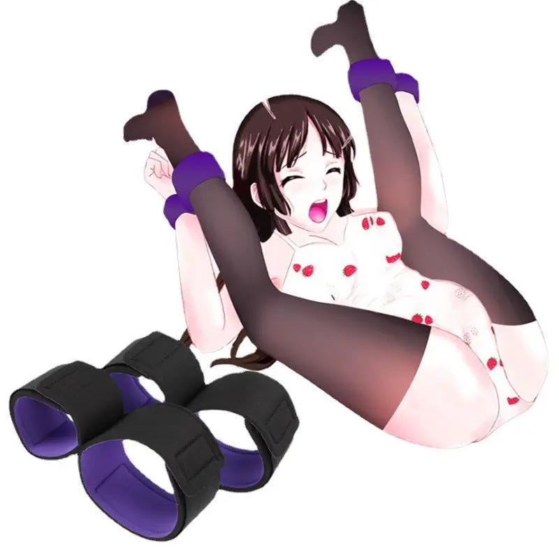 Erotic Alternative Sets SM Adult Products Torture Bondage Webbing Open Leg Strap by Oz-Direct.com