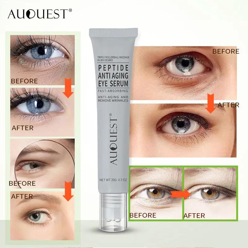 AUQUEST Polypeptide Eye Serum Cream Collagen Roller Eye Cream Massage Stick Dilute Eye Bag Eye Cream by Oz-Direct.com
