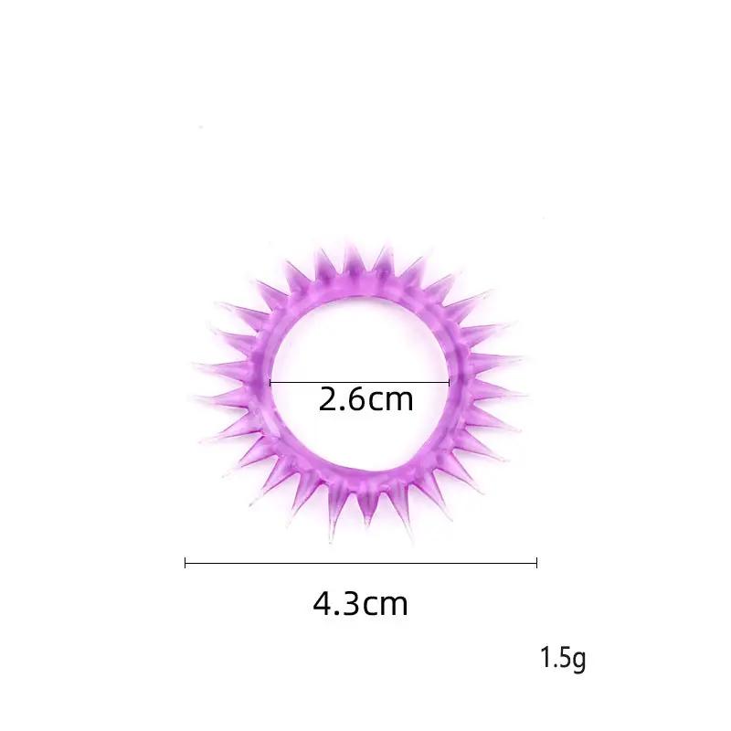 Erotic Set Vibrating Ring Sun Ring Sheep's Eye Ring Lock Sperm Ring Caterpillar Pellet Ring Adult Erotic Products by Oz-Direct.com