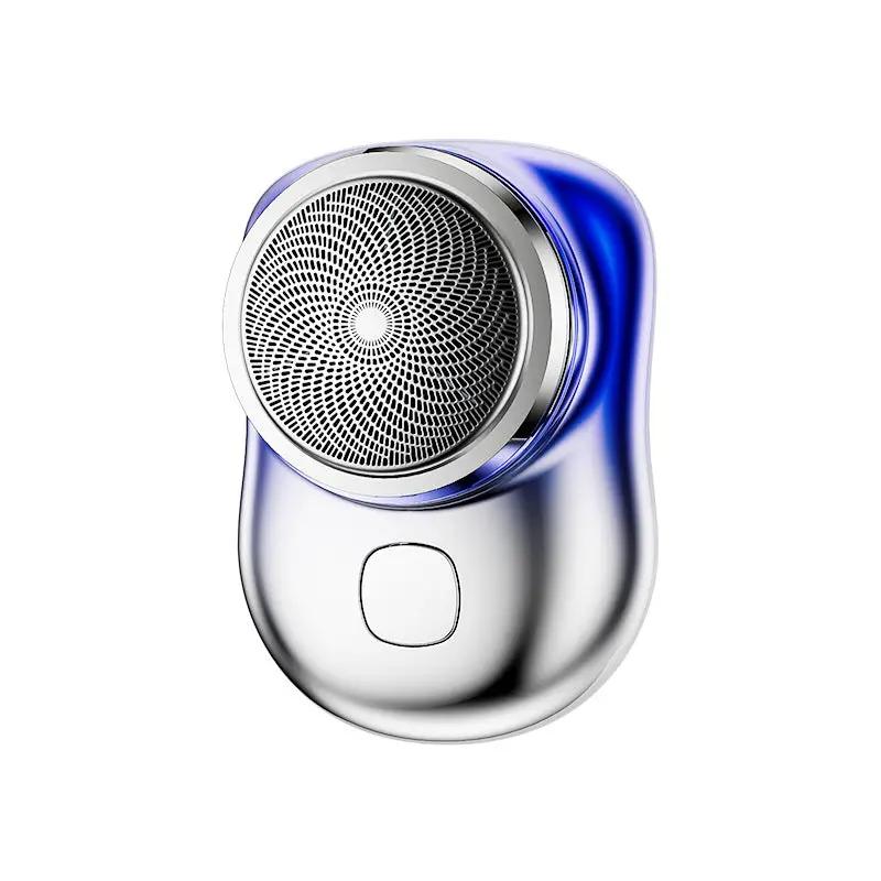 New Type Small Shaver Waterproof Wash Travel Compact Electric Portable Shaver Mens Household Mini Beard Knife by Oz-Direct.com
