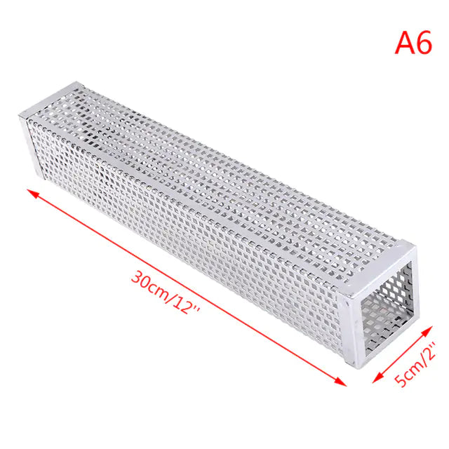 BBQ Stainless Steel Perforated Mesh Smoker Tube