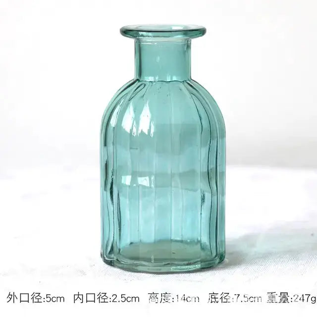 Small Fresh Flower Glass Vases by Oz-Direct.com
