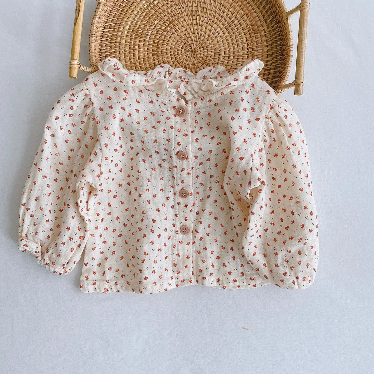 Baby Romper 0-2 Years Old Baby Clothes Baby Girl Foreign Style Pleated Lotus Leaf Sling Climber by Oz-Direct.com