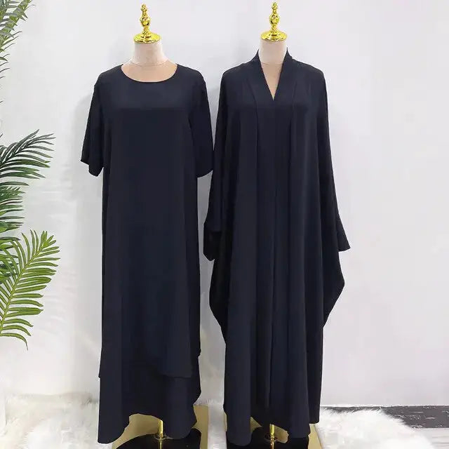 Women's Abaya Long Dress Set by Oz-Direct.com