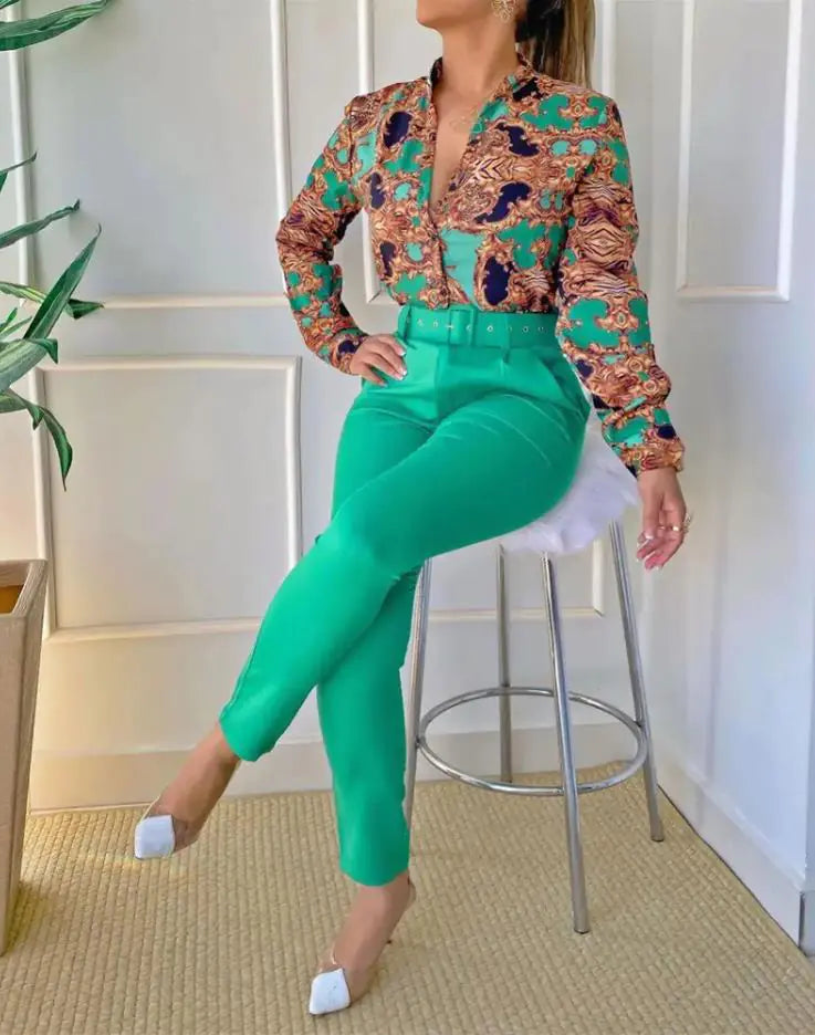 Elegant Office Wear Two Piece Sets by Oz-Direct.com