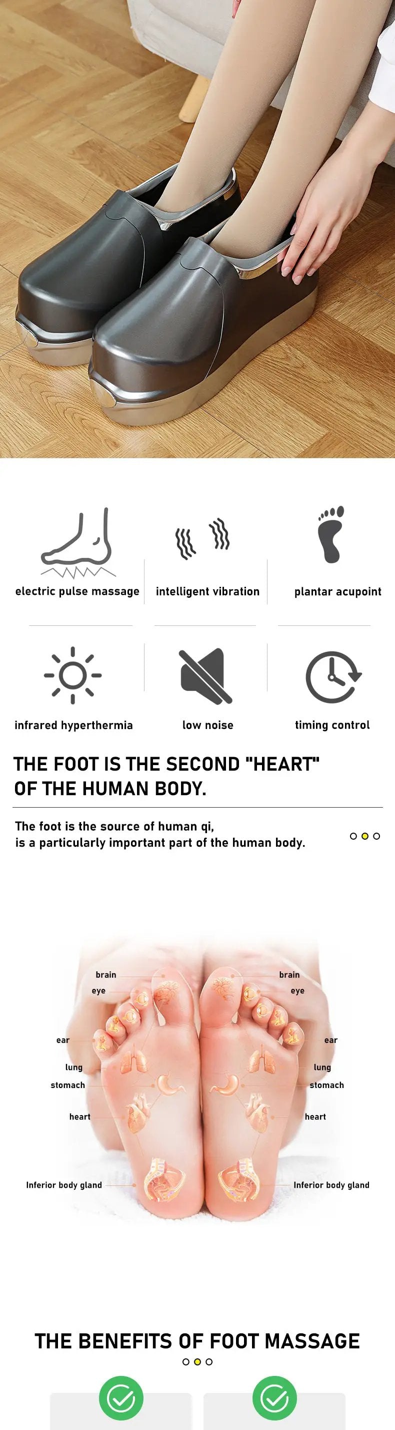 Multifunctional massage shoes Sole acupoint massage shoes by Oz-Direct.com