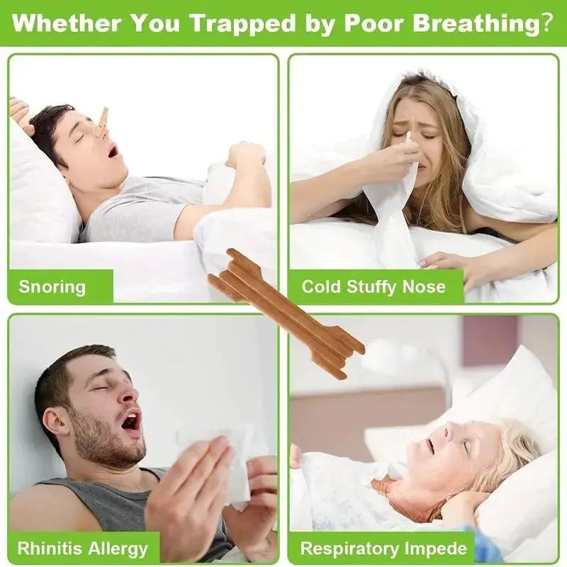 10/50PCS Breath Nasal Strips Right Aid Stop Snoring Nose Patch Good Sleeping Patch Product Easier Breath Sleep Aid Decive by Oz-Direct.com