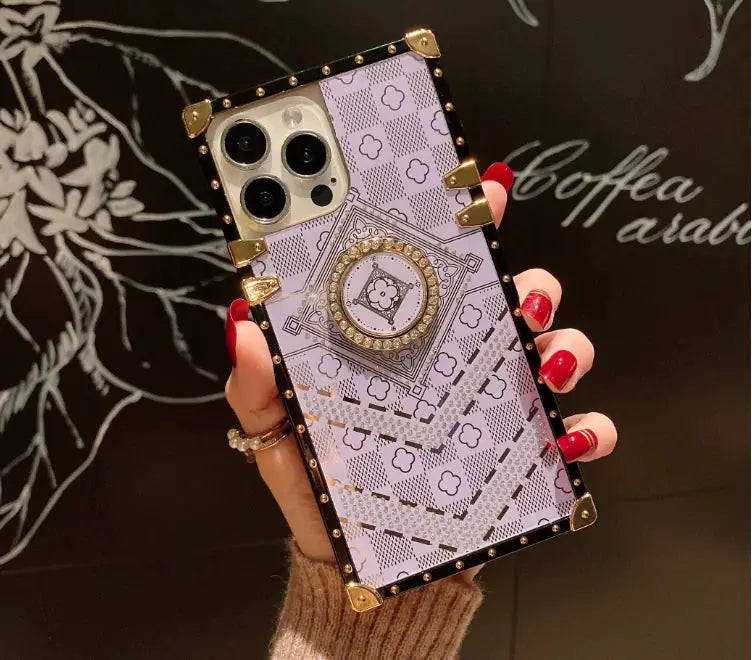 Luxury Flower Glitter Diamond Phone Case for iPhone by Oz-Direct.com