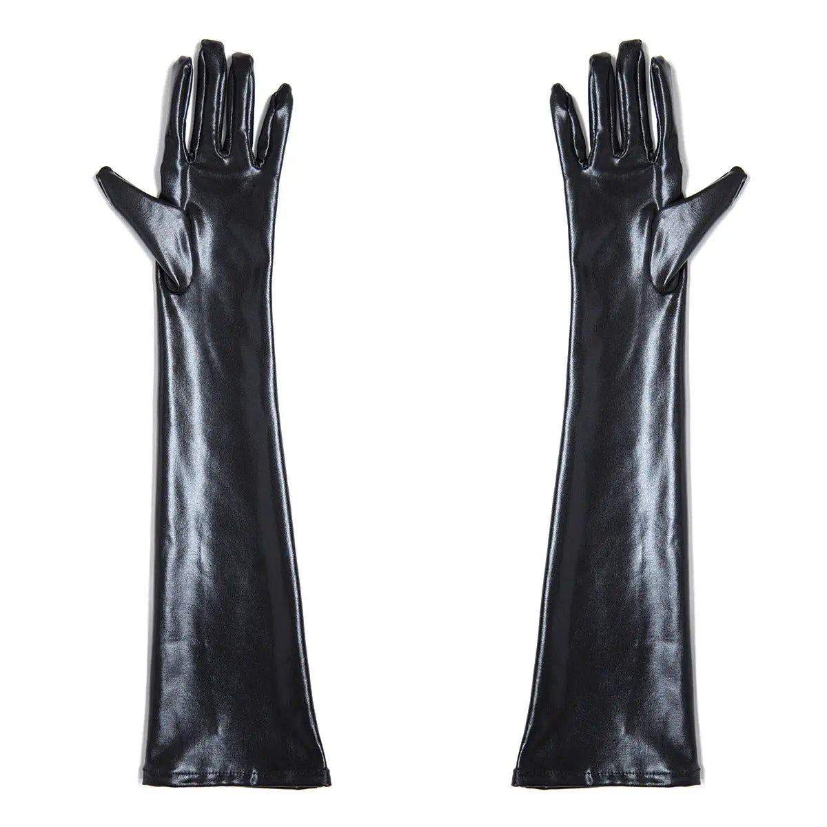 Adult Supplies Flirting Black Gloves Women's Appliances Five Finger Gloves Adult Supplies by Oz-Direct.com