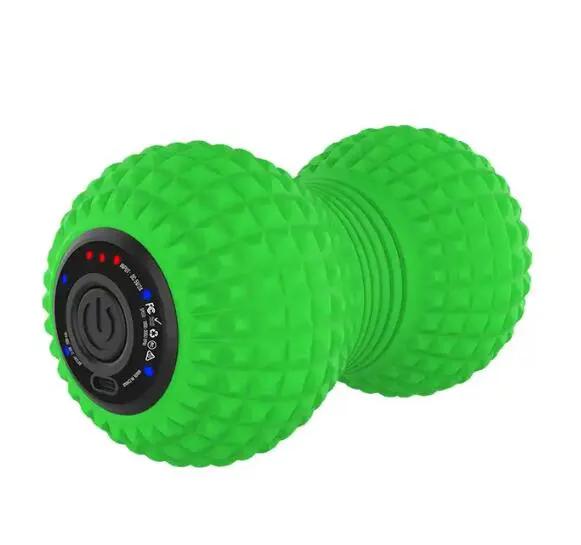 Myofascial Release Peanut Electric Vibrating Rechargeable Massage Roller Vibrating Massage Ball by Oz-Direct.com