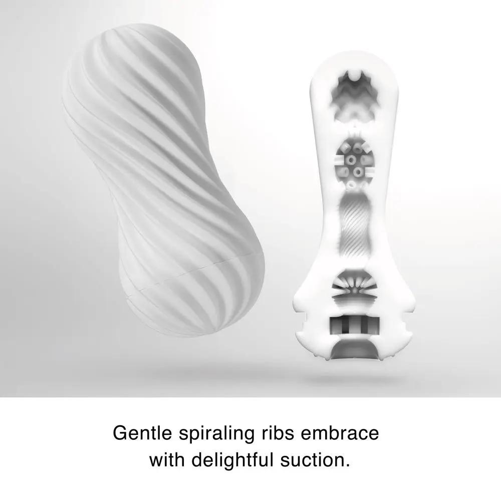 TENGA FLEX Flexible Spiraling stimulation penis Cup,Vagina Real Pussy Male Masturbator Cup Sex Toys by Oz-Direct.com