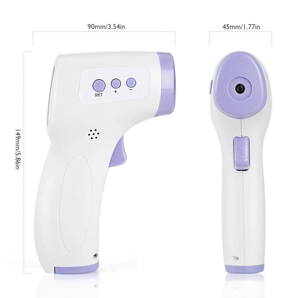 Non-Contact Adult Kids Body Forehead Infrared Thermometer Gun Medical Digital Thermometer Laser Temperature Measurement Tool by Oz-Direct.com