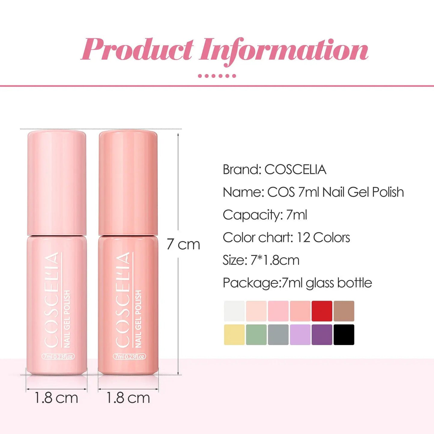 Macaron Color Round Tube Series Nail Polish Glue Nail Art Net Red Popular Color by Oz-Direct.com