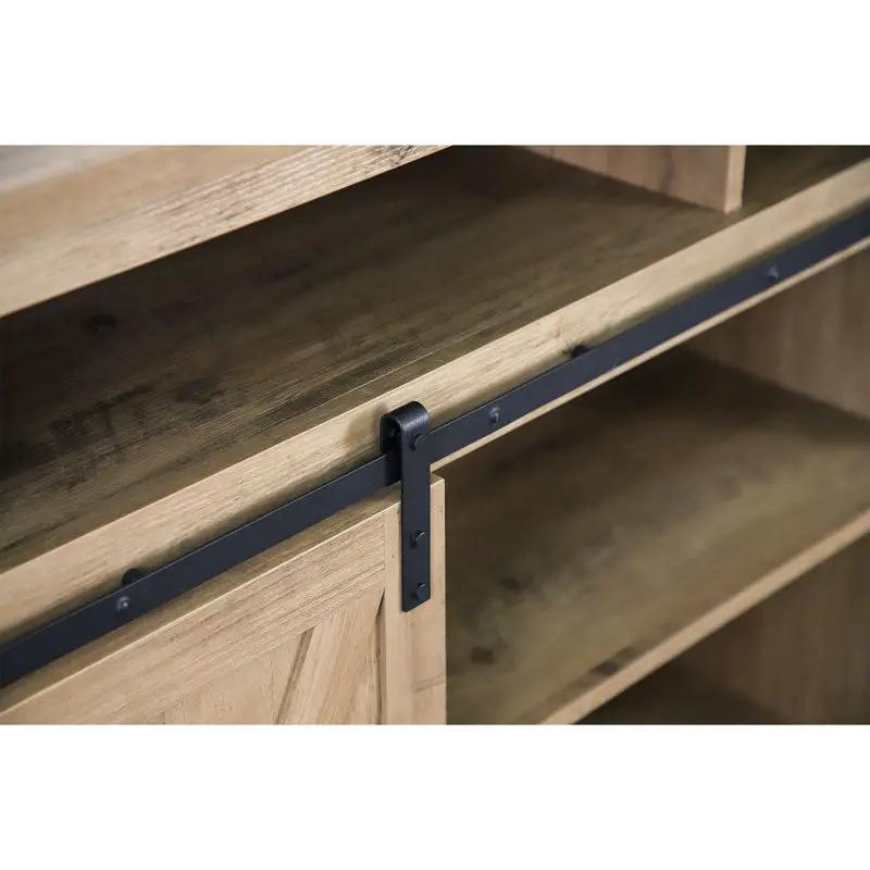 Storage Cabinet Table Living Room with Adjustable Shelves for TVs Up to 65" by Oz-Direct.com