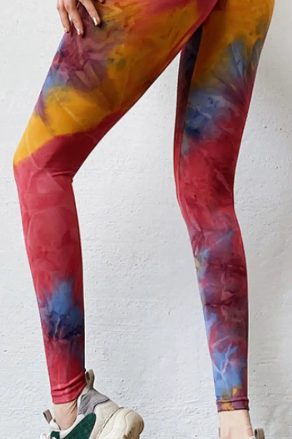 Tie-Dye High Waist Active Leggings by Oz-Direct.com