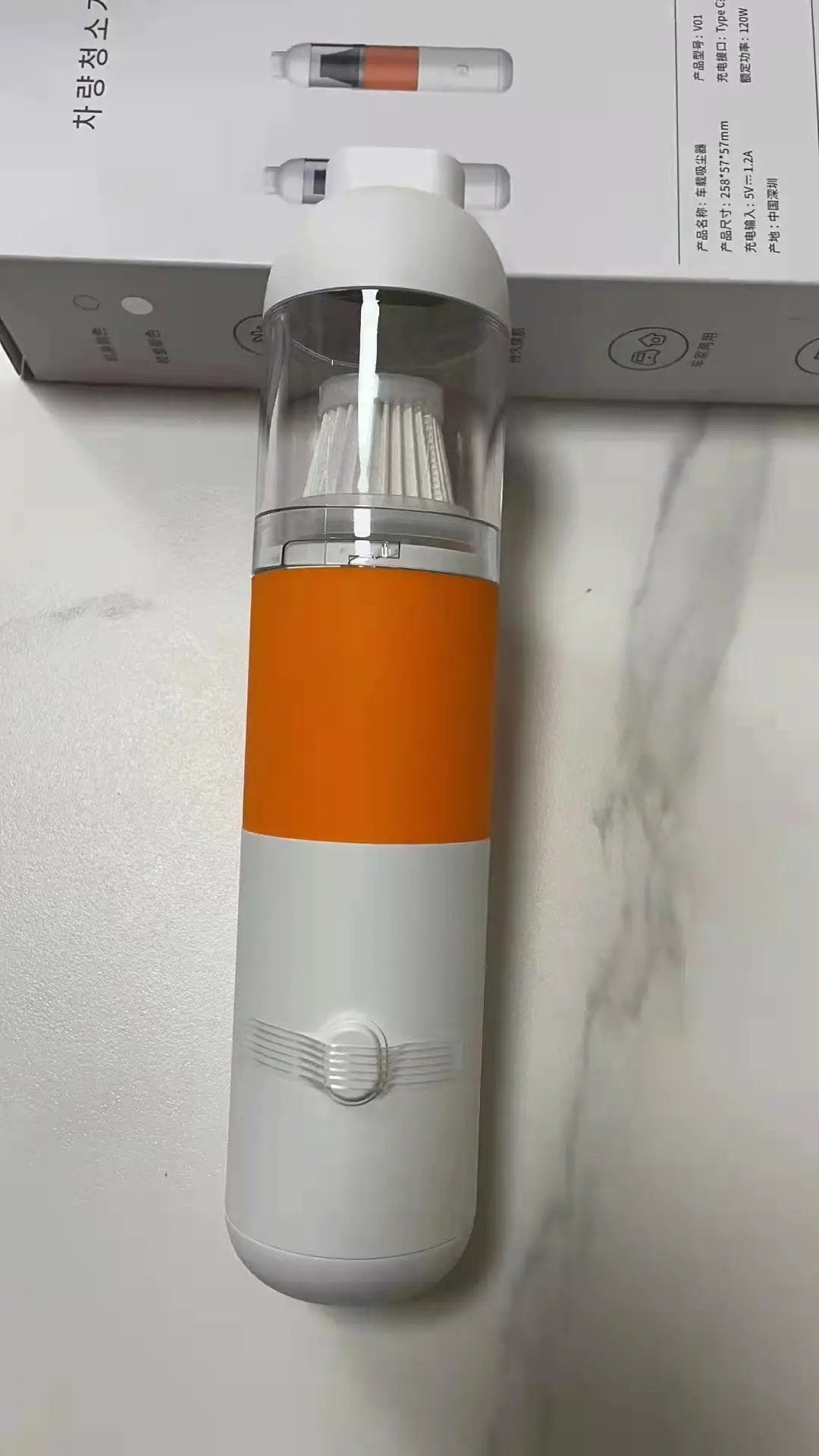 V01 Wireless Car Vacuum Cleaner Handheld Car Vacuum Cleaner Portable Car Vacuum Cleaner High Power Vacuum Cleaner by Oz-Direct.com