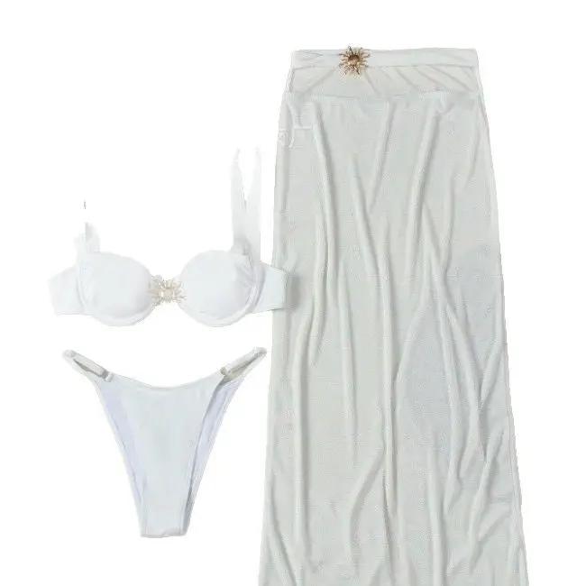 Three-piece Swimsuit Banded Bikini Split by Oz-Direct.com