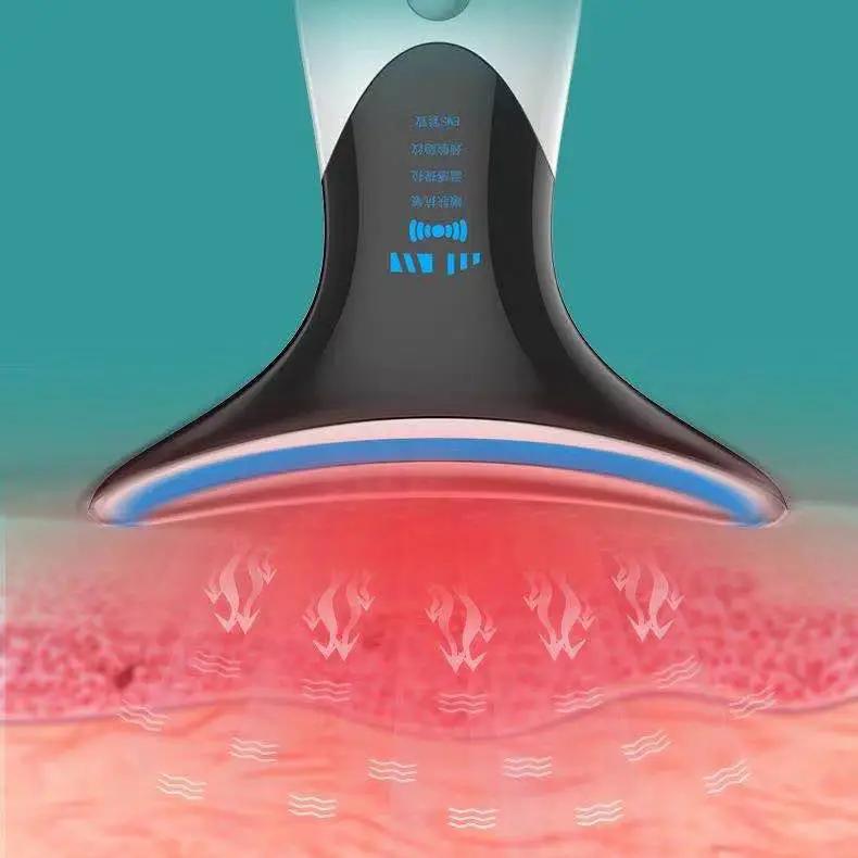Neck Beauty Instrument To Remove Tattoo Neck Skin Rejuvenation Beauty Instrument Face Color Light Lift Tightening Import Instrument Ems Micro-Current by Oz-Direct.com