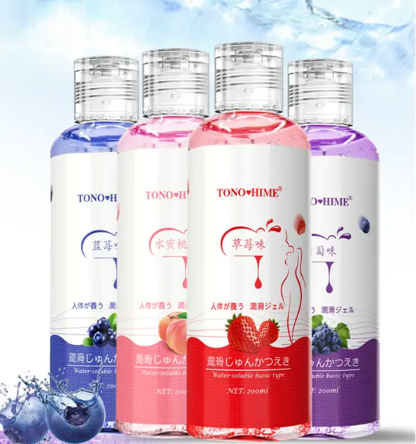 TONOHIME Fruit Flavor Lubricant High Capacity Human Water Soluble Lubricant Couple Sexual Products by Oz-Direct.com