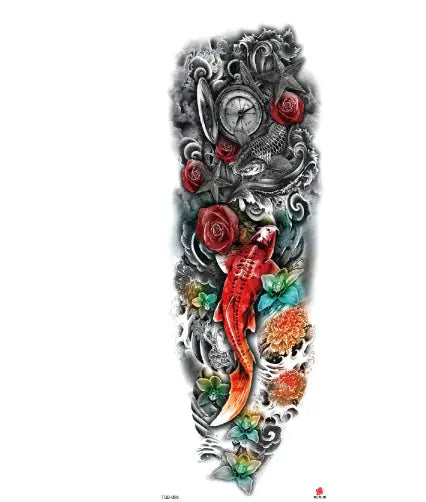 Half Arm Shaded Style Tattoos by Oz-Direct.com