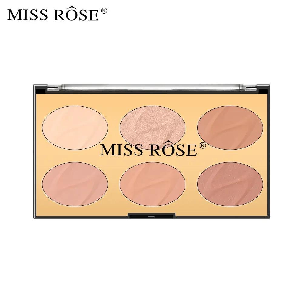 Wet And Dry Matte Multi-Function Six Color Nose Shadow Silhouette High Gloss Powder Oil Waterproof Durable Honey Powder by Oz-Direct.com