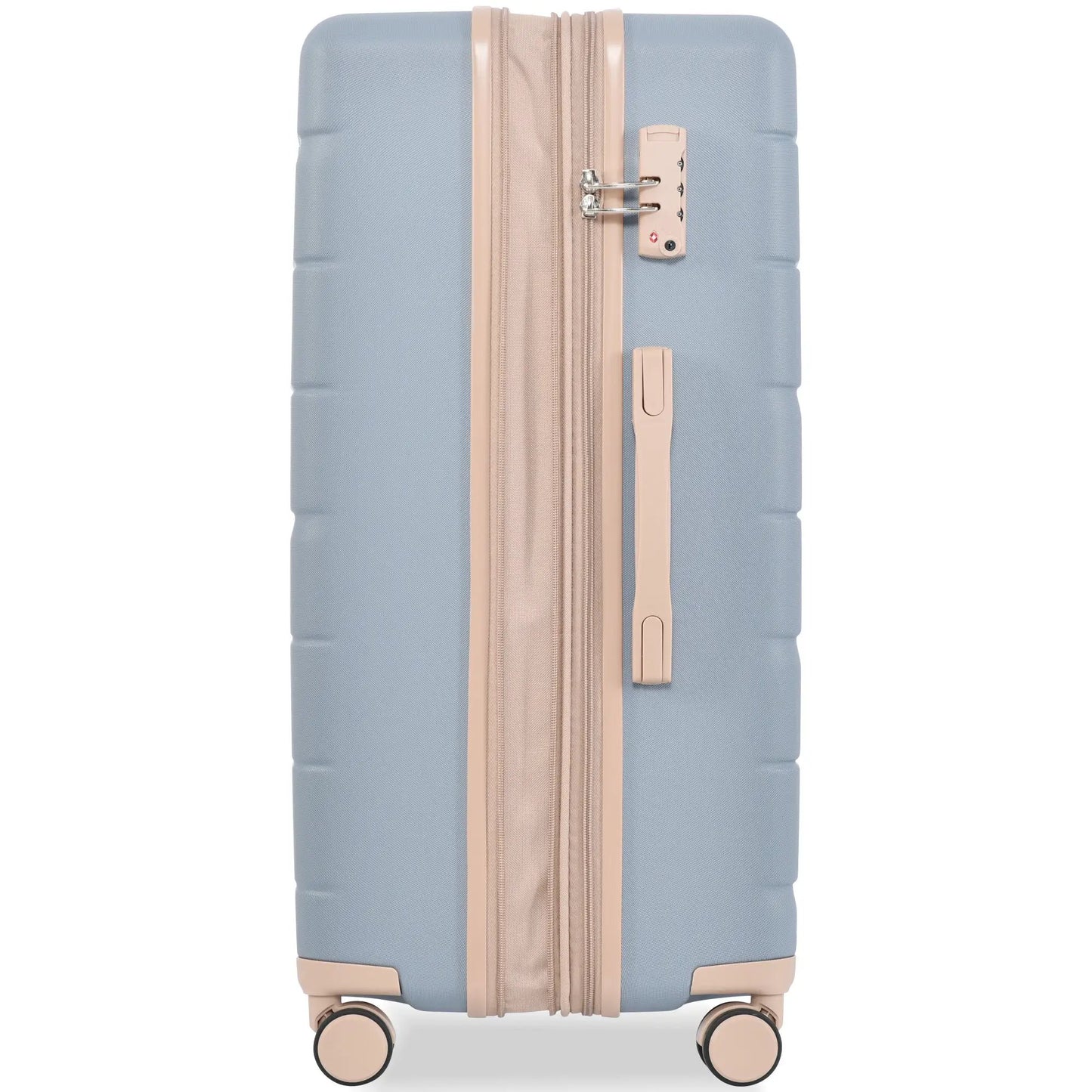 Luggage Sets 3 Piece Suitcase Set 20/24/28 Light Blue by Oz-Direct.com
