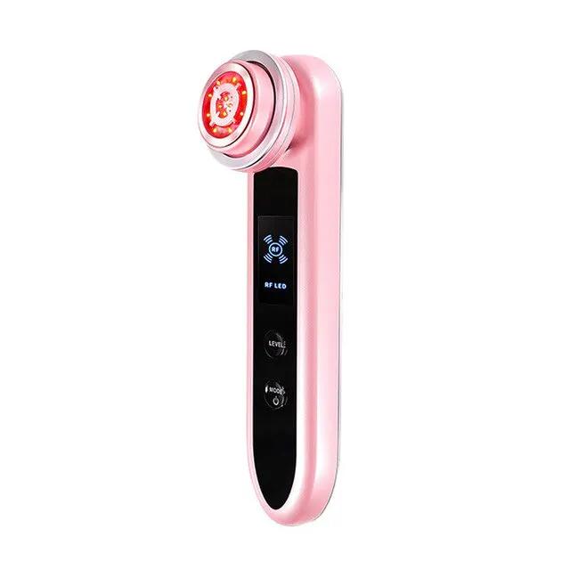 EMS RF Skin Care Clean Tighten Lifting Facial LED Photon Radio Frequency Beauty Massager Machine Skin Rejuvenation Anti-wrinkle by Oz-Direct.com