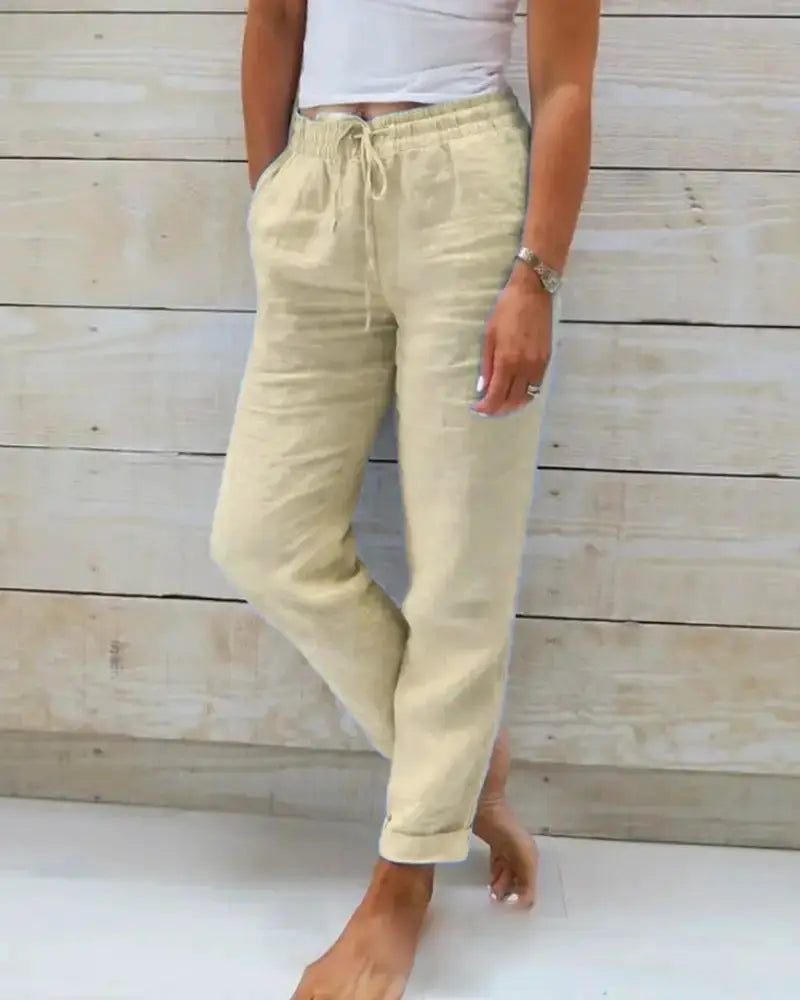 Linen Pants For Woman by Oz-Direct.com