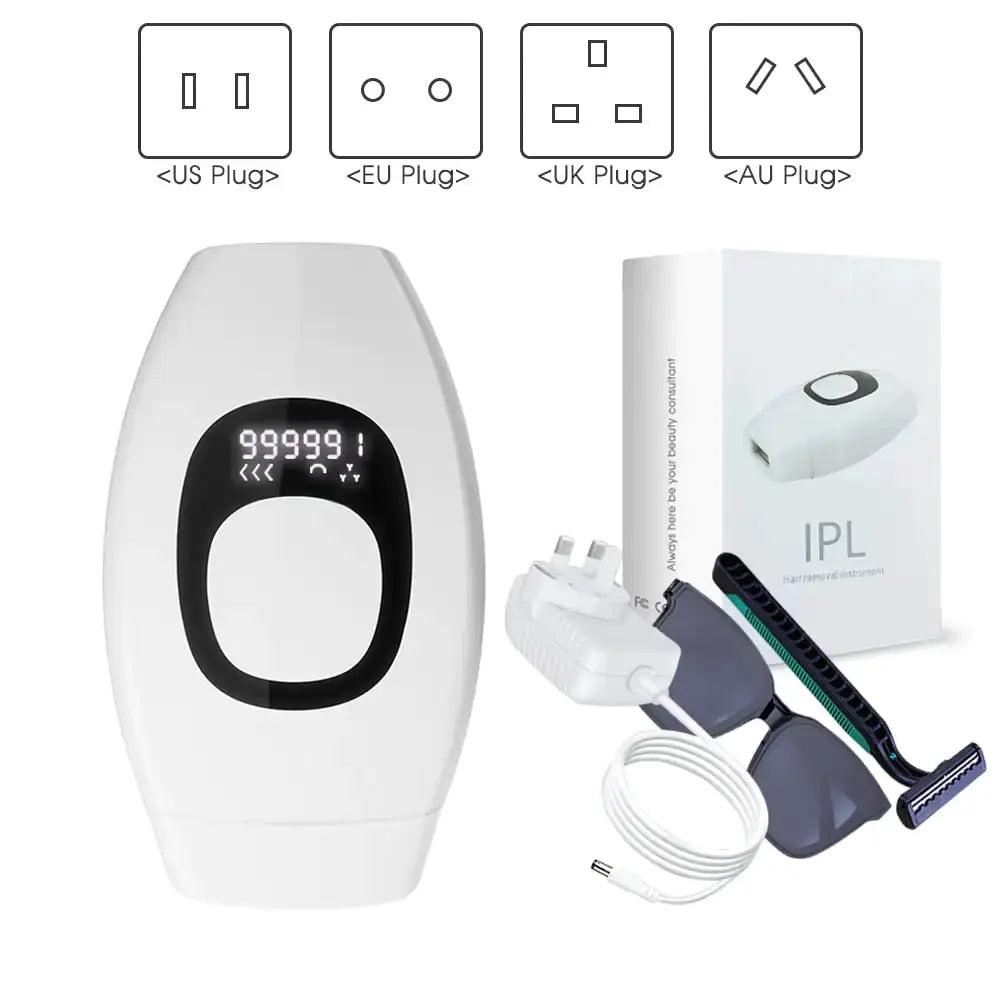NEOHEXA™ IPL Laser Hair Removal Epilator Original by Oz-Direct.com