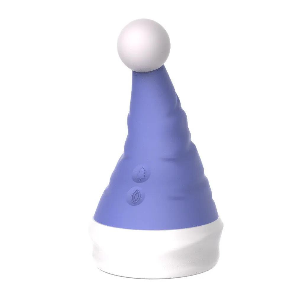 Christmas Hat Vibrator Female G-Spot Orgasm Masturbator Breast Stimulation Adult Erotic Sex Toys by Oz-Direct.com