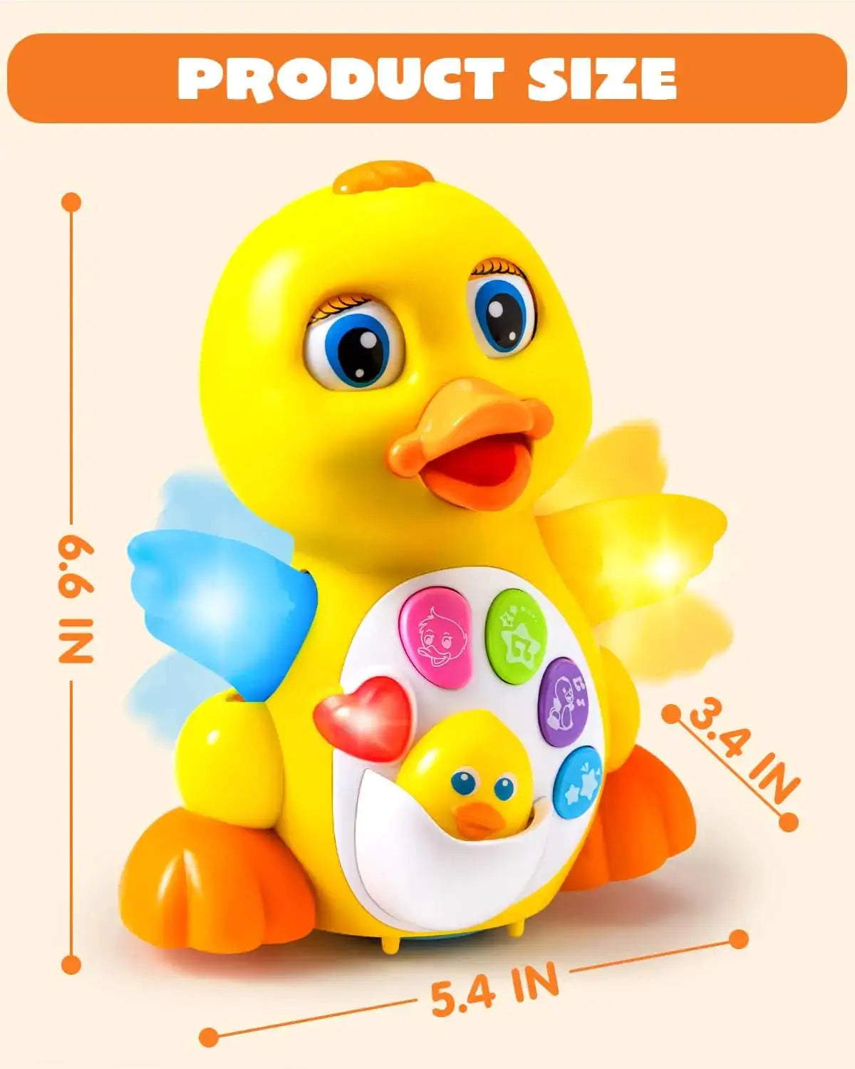 Baby Musical Duck Toy by Oz-Direct.com