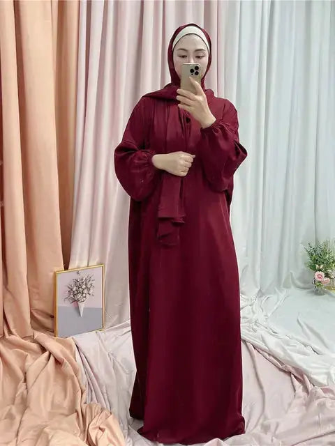 Hooded Abaya Long Dresses Women by Oz-Direct.com