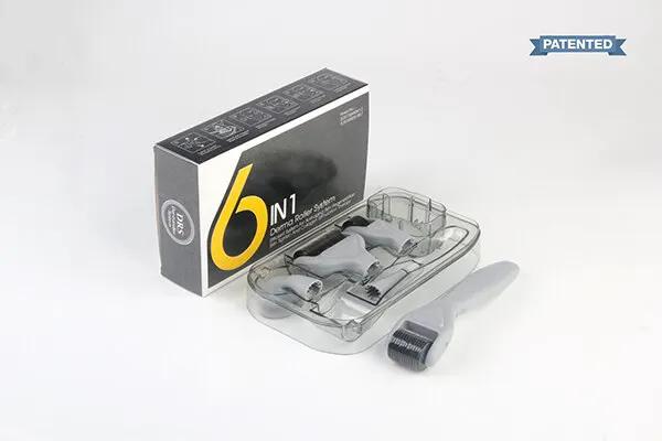 6 in 1 Derma Roller Microneedle Kits For Multiple Skin Care Rejuvenation Treatment Needles Microdermabrasion Rollor by Oz-Direct.com