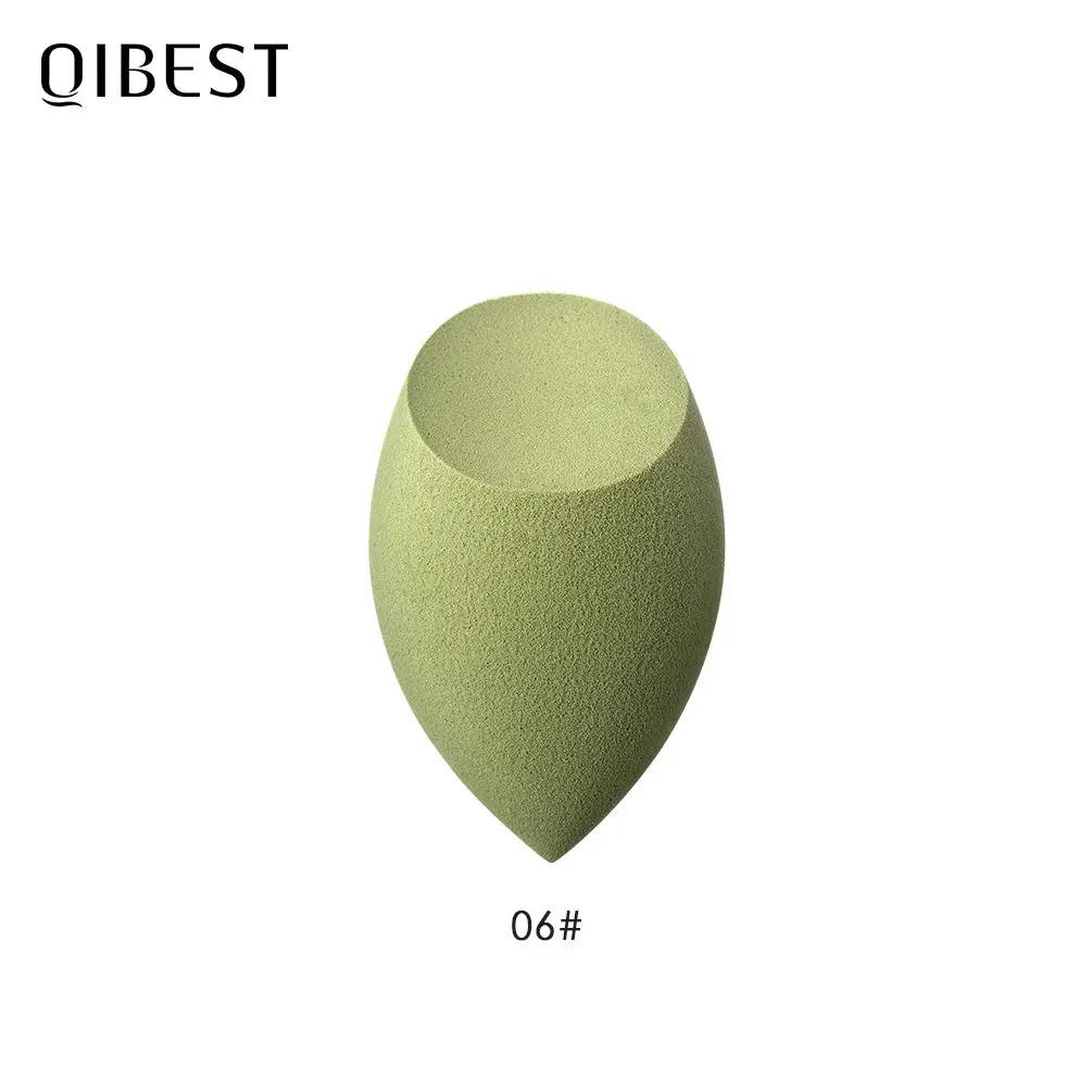 QIBEST Beauty Egg Sponge Puff Wet and Dry Do Not Eat Powder Beauty Egg Foundation Liquid Makeup Egg by Oz-Direct.com