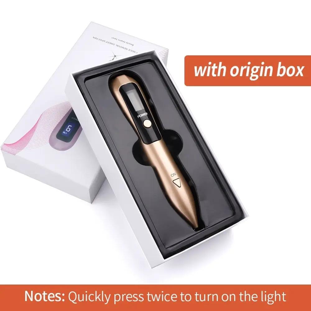 9 Level LCD Face Skin Dark Spot Remover Mole Tattoo Removal Laser Plasma Pen Machine Facial Freckle Tag Wart Removal Beauty Care by Oz-Direct.com