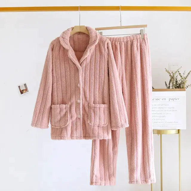 Winter Couple Pajamas Suit by Oz-Direct.com