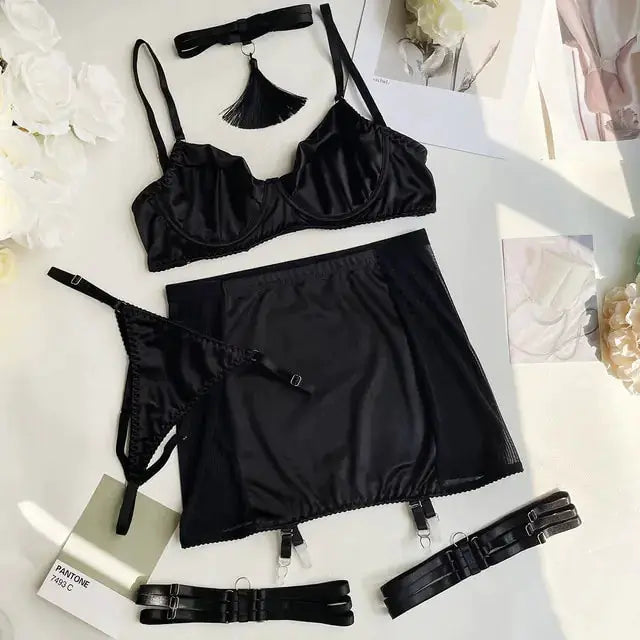 Sissy Seamless Lingerie Set by Oz-Direct.com