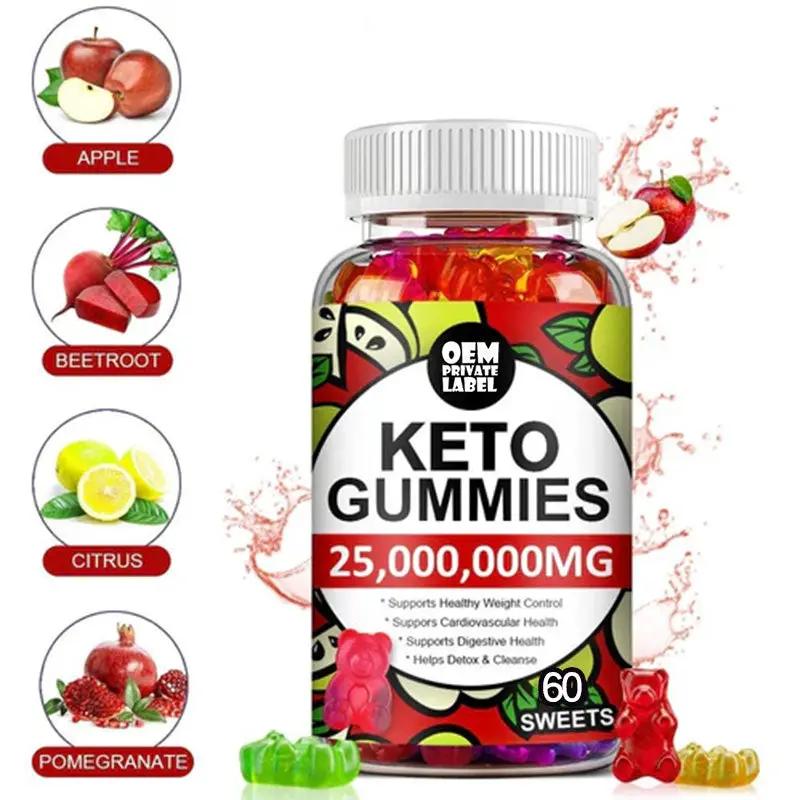 Ketogenic apple cider vinegar gummy bear gummies vitamin gummies by Oz-Direct.com