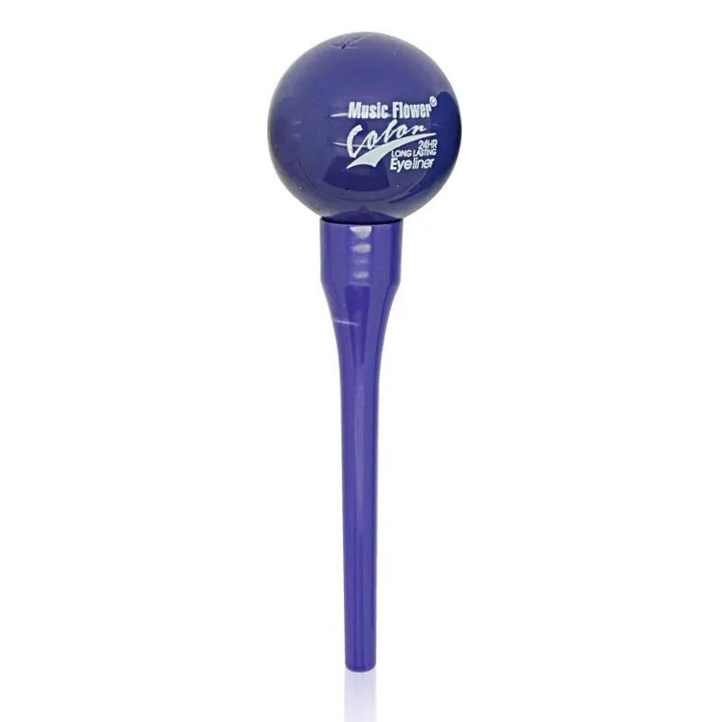 Music Flower Waterproof Liquid Eyeliner Pencil Lollipop Shape 24HR Long Lasting Eye Liner Pen Cosmetics Eye Makeup Set by Oz-Direct.com