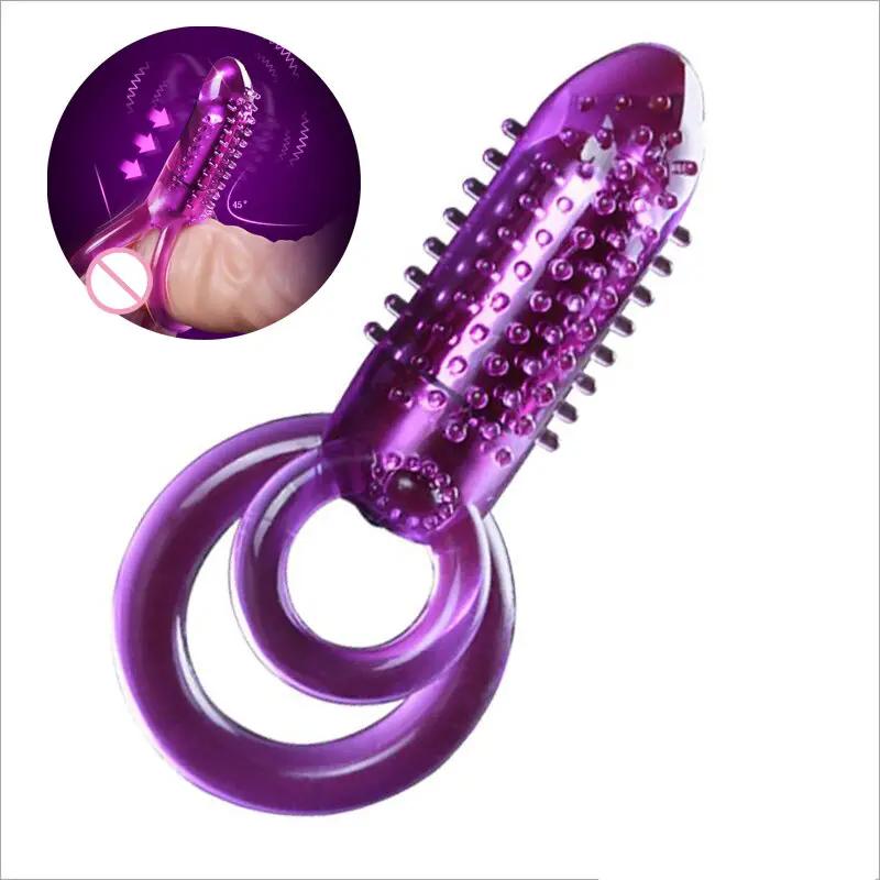 Sex Penis Toys Clitoris Vibrators For Women Clitoral Stimulator Double Ring Cock Male Dildo Strapon Bullet Massage Vibrator by Oz-Direct.com