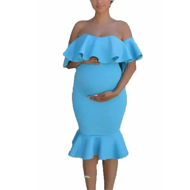 Maternity Photo Shoot Dress by Oz-Direct.com