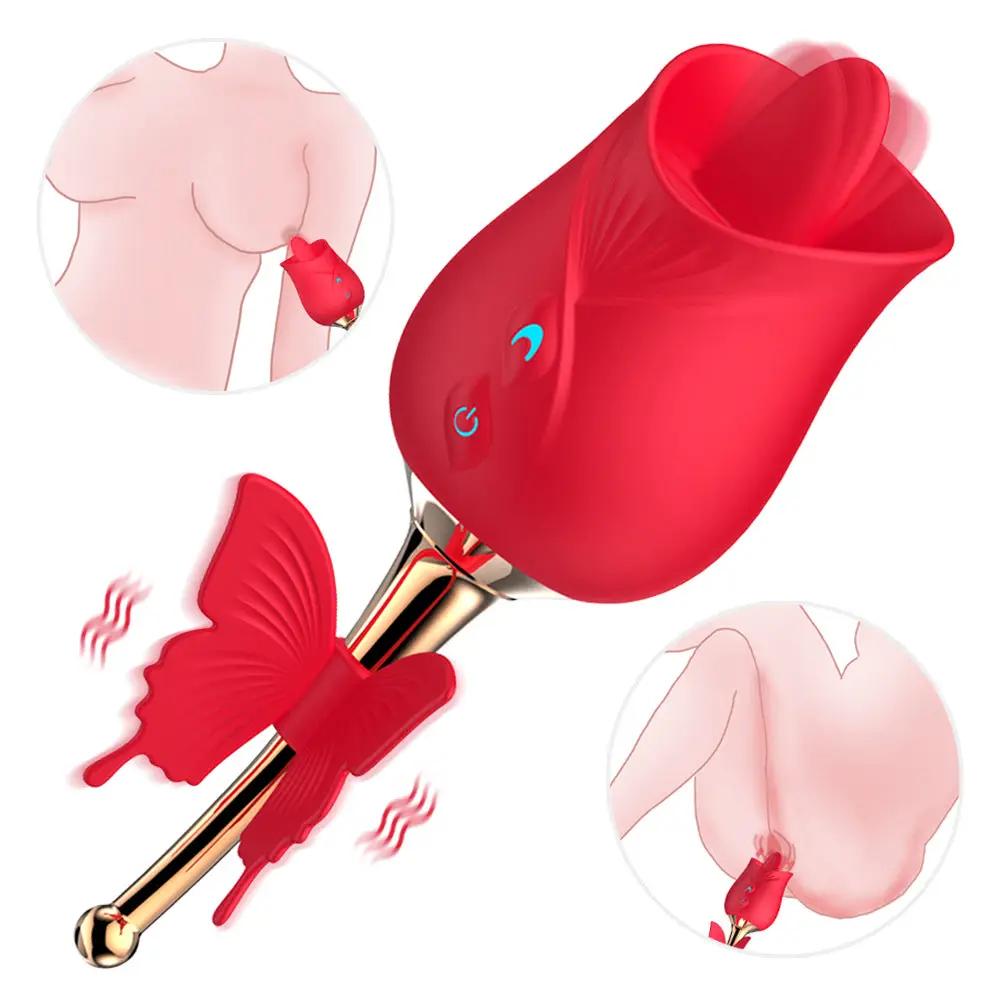 Orena Tongue Dance Elf AV Second Tide Electric Sex Toys Adult Backyard Massage Masturbator Female Vibrator by Oz-Direct.com
