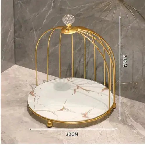 Bottom Marble Glass Plate Storage Rack by Oz-Direct.com