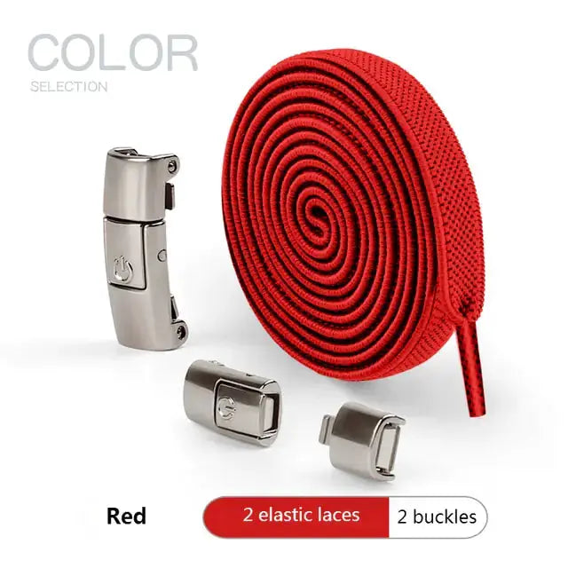 Press Lock Shoelaces without Ties by Oz-Direct.com