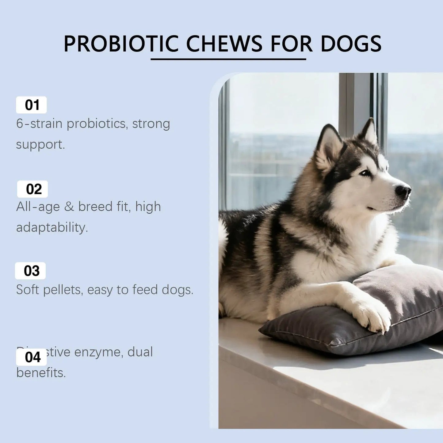Dog probiotic soft granules by Oz-Direct.com