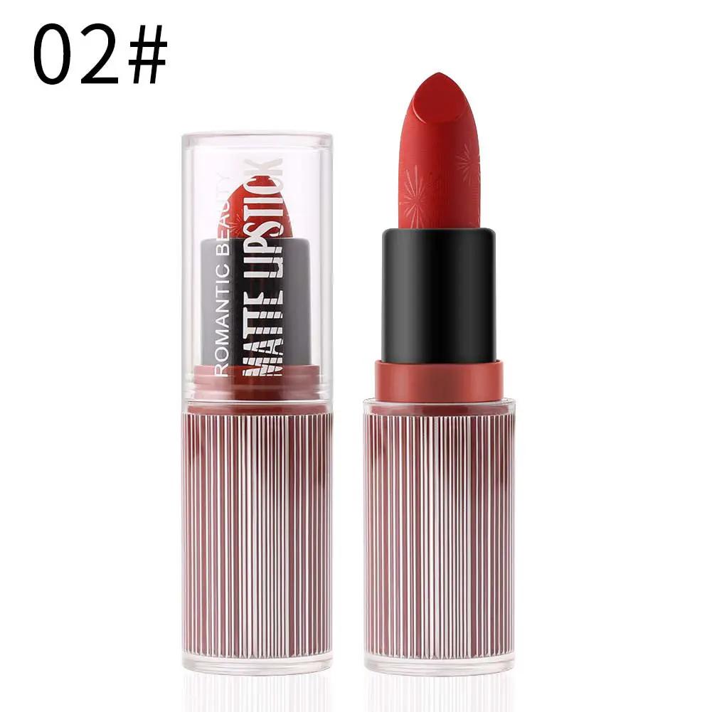 Romantic Beauty Transparent Tube Printed Lipstick Is Waterproof And Not Easy To Touch Cup Multi-Color Lip Gloss by Oz-Direct.com