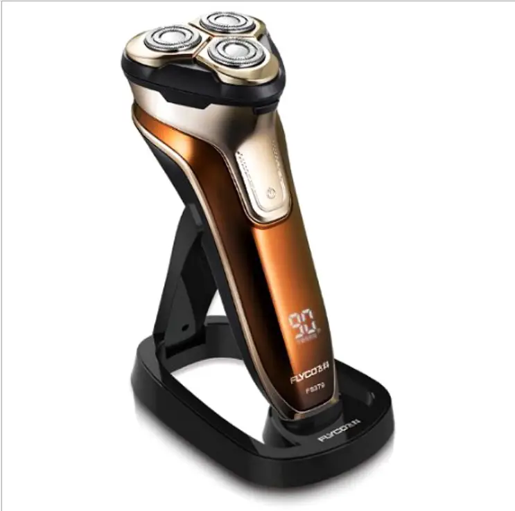 Flyco Intelligent anti-clip system three independent floating heads Entire Machine washable Pop-up Trimmer FS375 by Oz-Direct.com