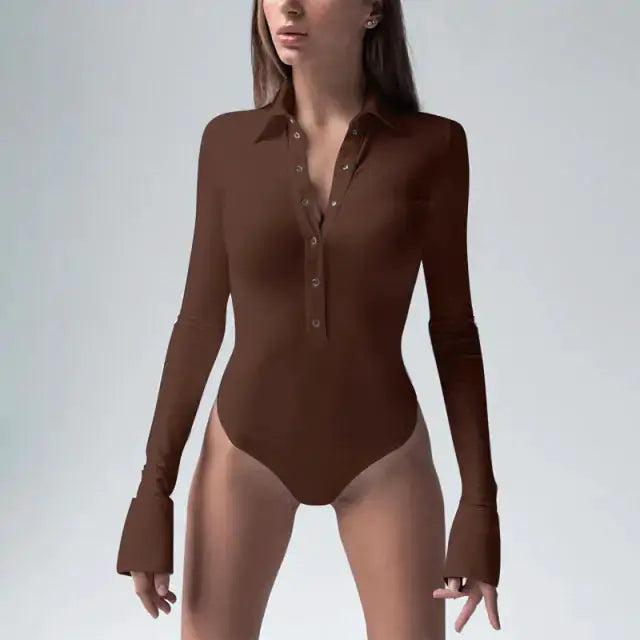Long Sleeve Bodysuit by Oz-Direct.com