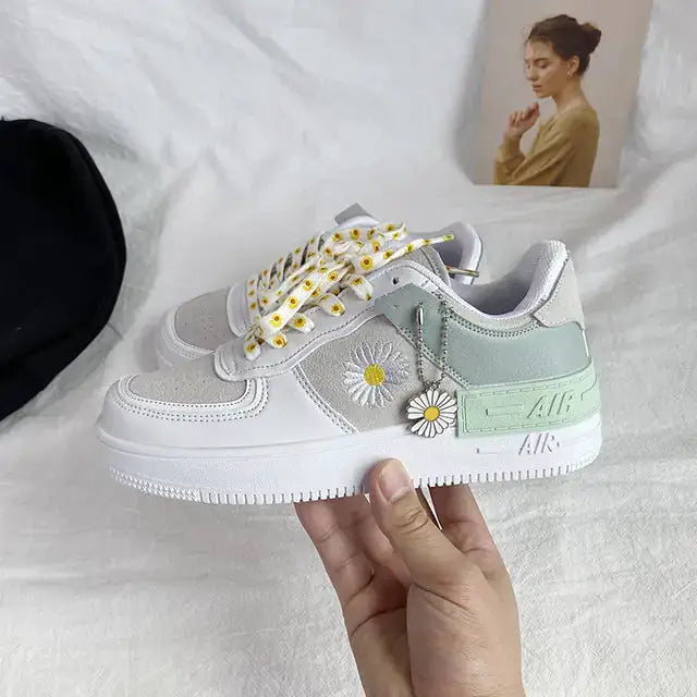 Ladies Daisy Sneakers by Oz-Direct.com